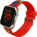 Wristwatch LED Super Mario red