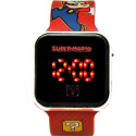 Wristwatch LED Super Mario red