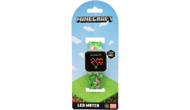 Minecraft LED kalendriga käekell