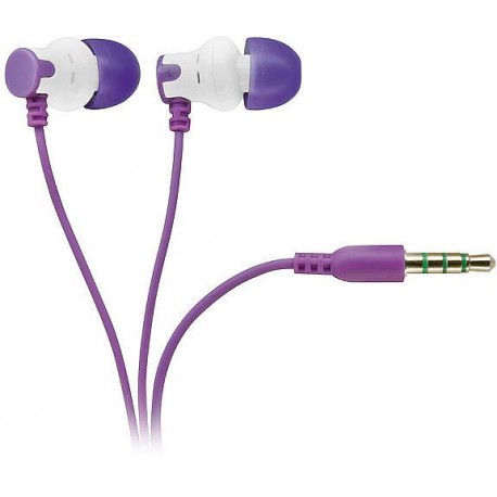 Vivanco austiņas ar mikrofonu HS 100 PU, violetas (31432)