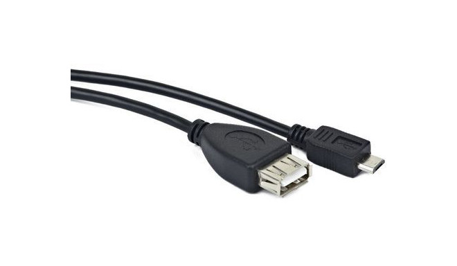 Lanberg kaabel microUSB - USB-A 0,15m