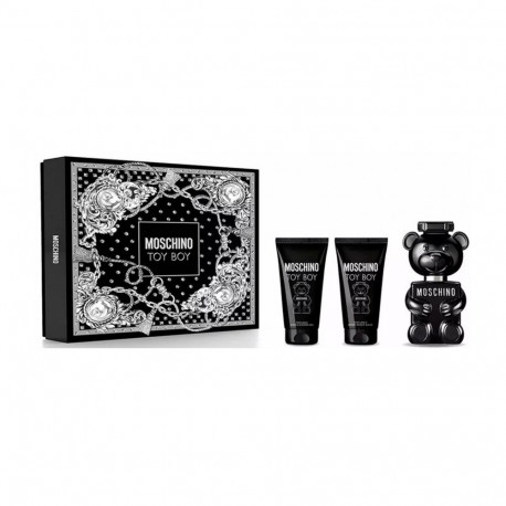 MOSCHINO TOY BOY EAU DE PARFUM 50ML + GEL DE BAÑO PERFUMADO 50ML + BALSAMO CORPORAL 1U