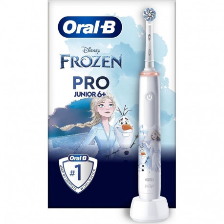 Oral-B hambahari Pro Junior 6+ Frozen, valge