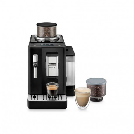 DeLonghi EXAM 440.35.B RIVELIA Coffee Machine, Black |