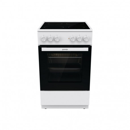 Gorenje Cooker | GEC5A21WG-B | Hob type Electric | Oven type Electric | White | Width 50 cm | Grilli