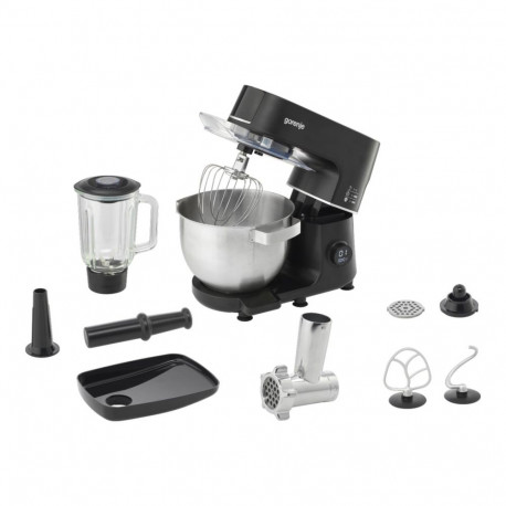 Gorenje | Kitchen Machine | MMC1000SCB | 1000 W | Number of speeds 12 | Bowl capacity 6 L