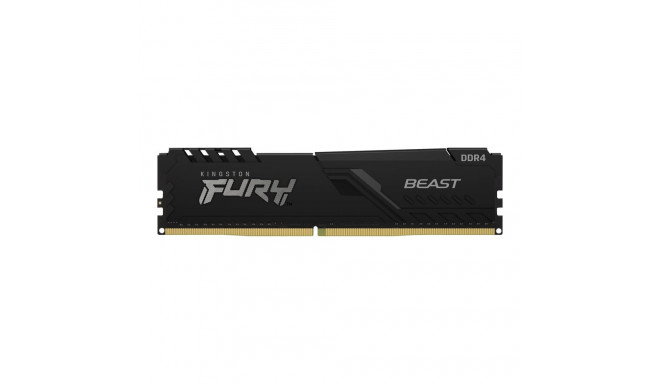 Kingston mälumoodul FURY Beast EXPO 8GB DDR5 6000MHz PC/server mitteregistreeritud ilma ECC-ta, must