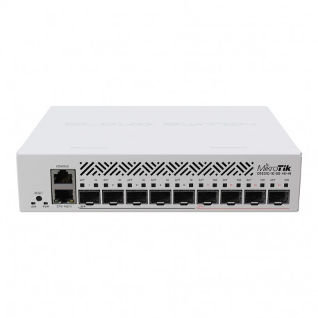 MikroTik | Cloud Router Switch | CRS310-1G-5S-4S+IN | No Wi-Fi | 10/100/1000 Mbit/s | Ethernet LAN (