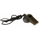 Setty whistle with compass and thermometer