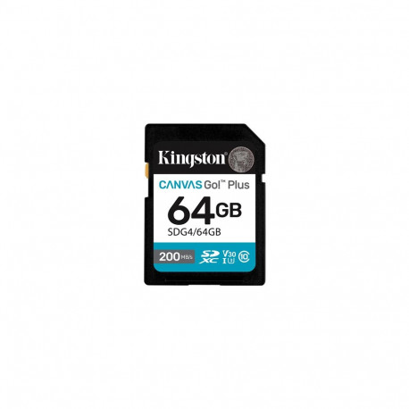 KINGSTON mälukaart 64GB SDXC Canvas Go Plus Gen4