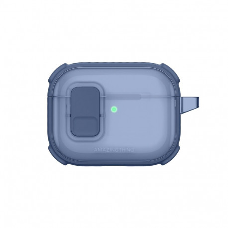 AmazingThing Titan Pro Mag Case Clear for AirPods Pro 3 - Blue