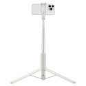 Spigen S541W Bluetooth Selfie Stick - White