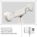 Spigen S541W Bluetooth Selfie Stick - White