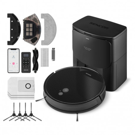 Robotic vacuum cleaner Sencor, black