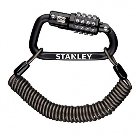Stanley S744-030 koodiga karabiinlukk, rattalukk 85m