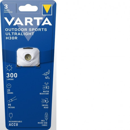 Pealamp Varta 18631 Ultra 3W LED laetav