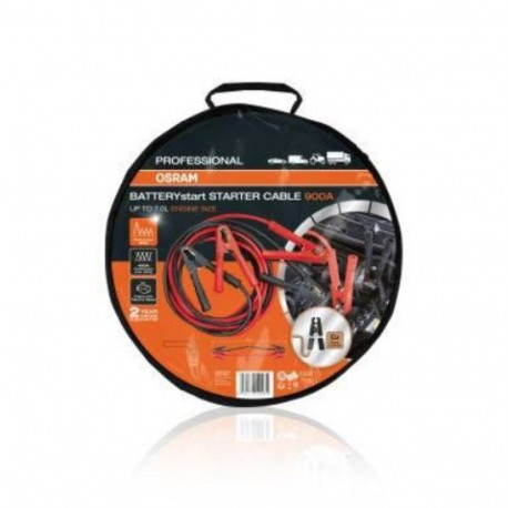 Osram Profi käivitusjuhtmed 900A 4,5m 12V/24V