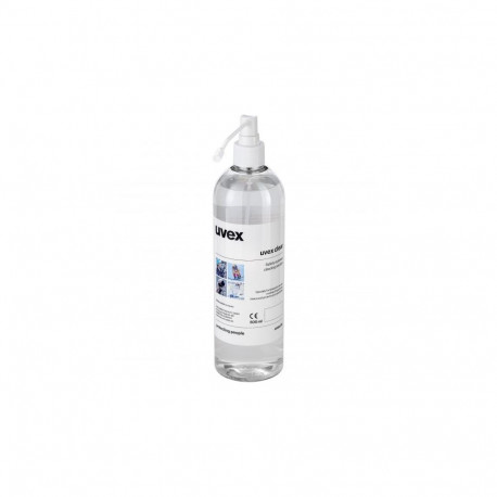 Cleaning fluid Uvex for lenses, 500 ml for refilling 9970005 cleaning station