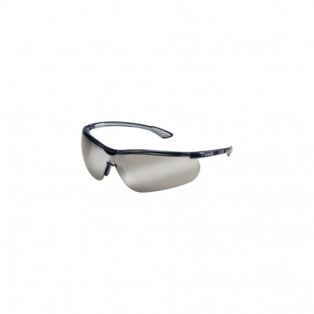 Safety glasses Uvex Uvex Sportstyle, dark lense, anti fog on the inside, Silvermirror coating, black