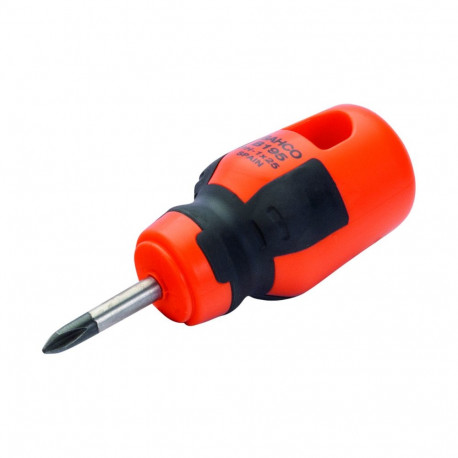 Stubby screwdriver BahcoFit PH2 25mm