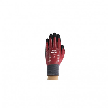 Ansell EDGE® 48-919 industrial gloves – double layer nitrile coating, seamless polyester liner, size