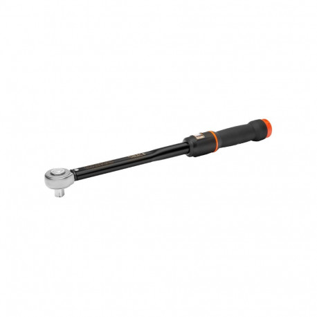 Mechanical click-style torque wrench 40-200Nm ±3% (CW & CCW) 1/2" 470mm, window scale