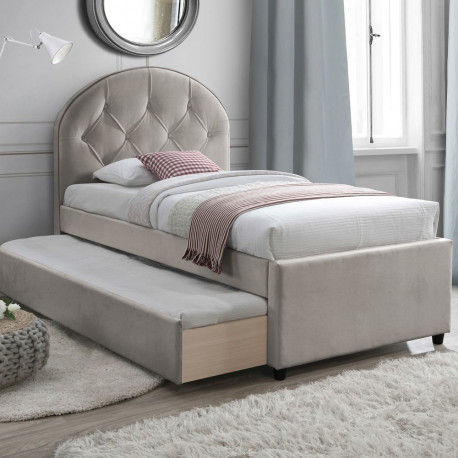 Bed LARA 90x205cm, champagne