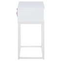Bedside table MITRA white
