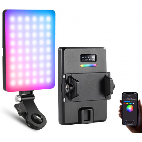 Neewer selfie light VL67C RGB LED 5W