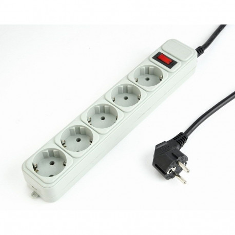Gembird SPG3-B-15C surge protector 5 AC outlet(s) 4.5 m
