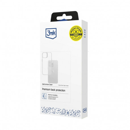 3mk Satin Armor Case+ case for iPhone 11 Pro - transparent
