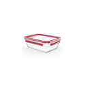 Tefal MasterSeal N10410 Rectangular Box 1.3 L Red, Transparent 1 pc(s)