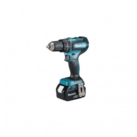Makita DHP485RFJ drill 1900 RPM Keyless 1.8 kg Black, Blue