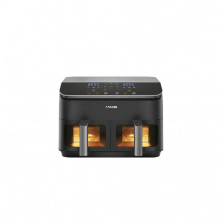 Cosori Dual Basket Chef Edition Double 8.5 L Stand-alone 1750 W Hot air fryer Black, Silver