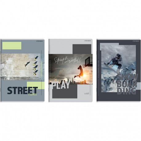 Kaustik B5 80l, 5x5 ruut, Poster, assortii, TOP-2000