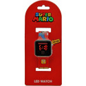 Wristwatch LED Super Mario red