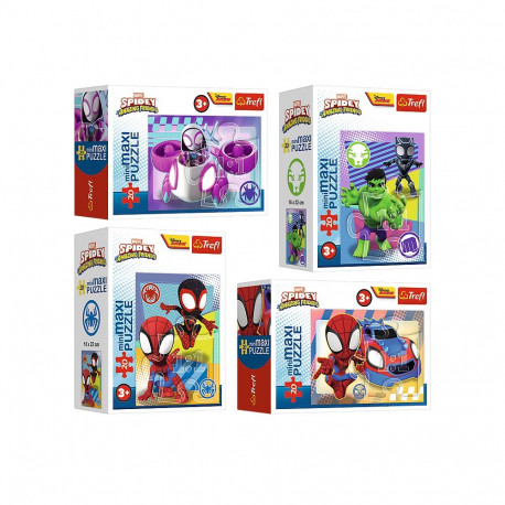 TREFL SPIDER-MAN Mini Maxi pusle Spidey, 20 osa
