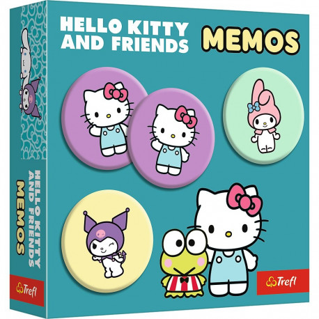 TREFL HELLO KITTY Memo 36 Hello Kitty