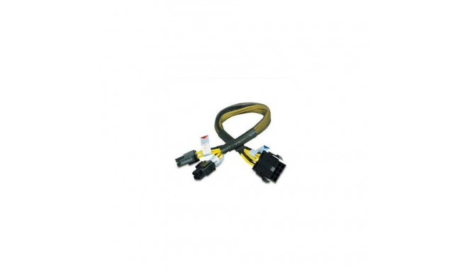Akasa PSU extension cable splits 4+4 0.3 m