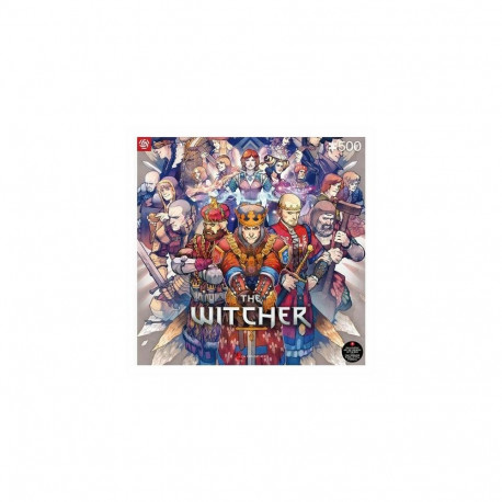 Cenega The Witcher Northern Realms Jigsaw puzzle 500 pc(s) Video game