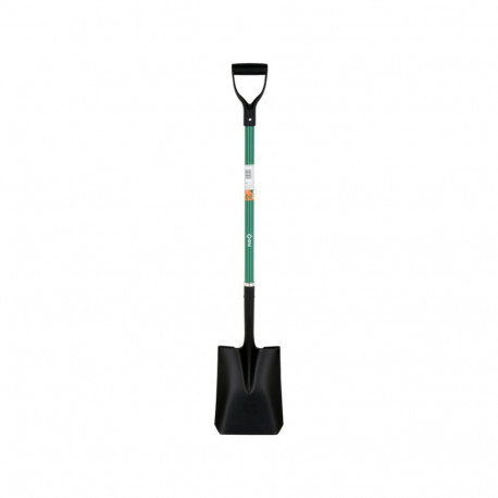 Flo liivakühvel 120cm, 35835, klaaskiudvarrega, terasest tööosa, 225x290mm, PVC käepide