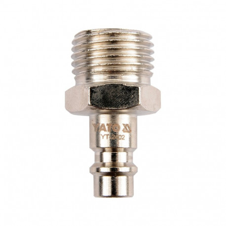 Yato Quick Coupler YT-2402, 40mm, G1/2, Q235 steel, nickel plated, standard air connection