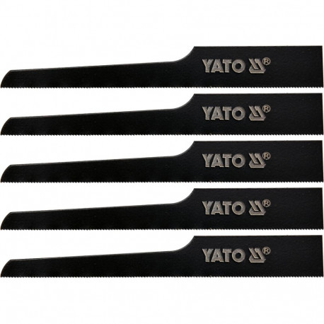 Pneumatic jigsaw blades for metal synthetic materials and wood 5 pcs YT-09959 Yato