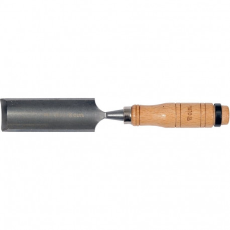Yato YT-62828 Poolümar puitpeitel, 38mm, GRD, 140mm, #55 süsinikteras, puidust käepide