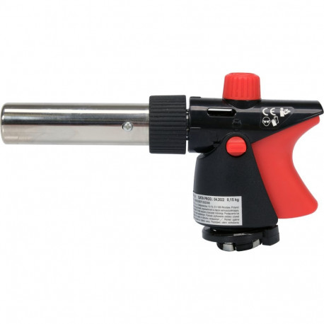 Yato Gas Burner YT-36712, 2 kW, 1300˚C, 145 g/h, 360˚ working angle, piezo ignition, flame adjustmen