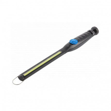 Hogert HT1E409 LED töölamp, 10W, 400 lm, IP54, USB, 3,7V 2000mAh, 2-2,5h, magnetiline, ABS