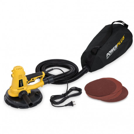 Sander for plaster walls 1220W, Ø225mm POWX0478 POWERPLUS X