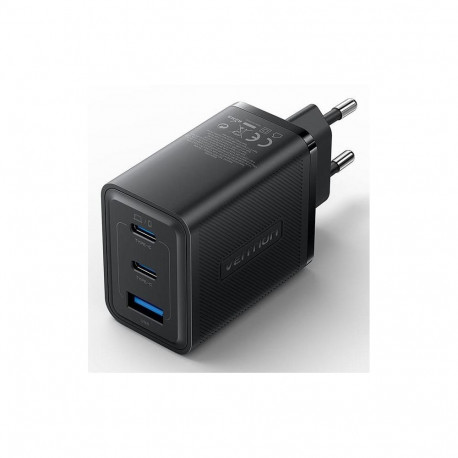 MOBILE CHARGER WALL 65W USB/3P BLACK FERB0-EU VENTION