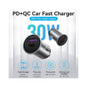 MOBILE CHARGER CAR USB/2P GRAY FFBH0 VENTION