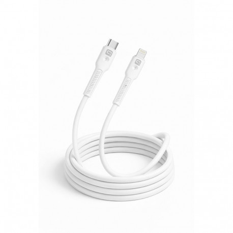 Quik Accessories QK-1022 Soft Silicone 27W Charging & Data Cable USB-C to Lightning 1m